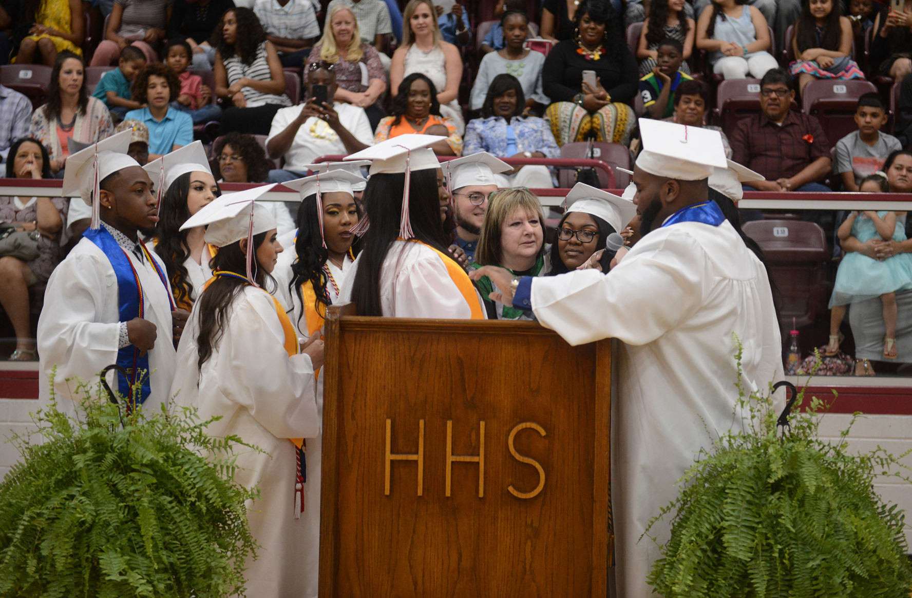 Hearne High School graduation